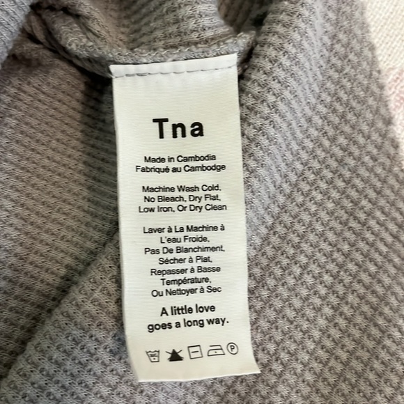 Tna- Waffle Long Sleeve Shirt - Picture 3 of 3